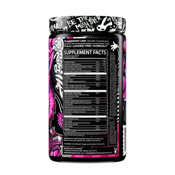 Afterdark Void Pre Workout Purple Haze