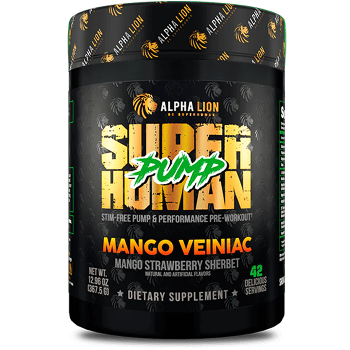 Alpha Lion Super Human Pump Mango Veiniac