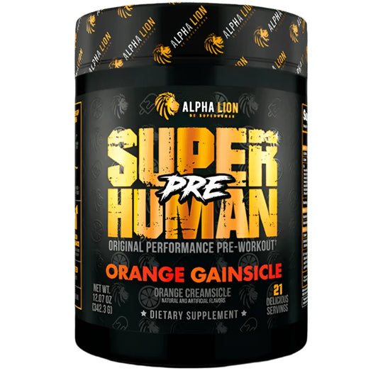 Alpha Lion Super Human Pre Orange Gainsicle