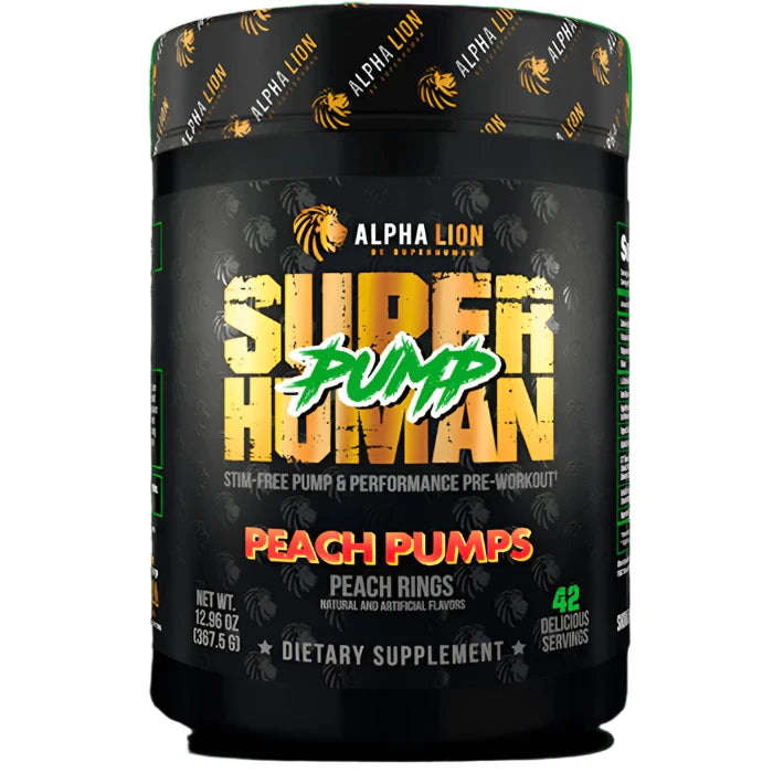 Alpha Lion Super Human Pump Peach Pumps