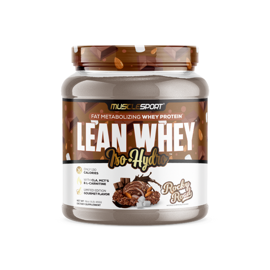 Lean Whey™ Iso Hydro Gourmet Protein 1lb: Rocky Road