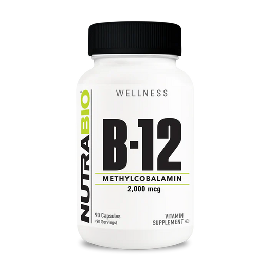 Nutrabio Vitamin B-12 2000mcg 90ct