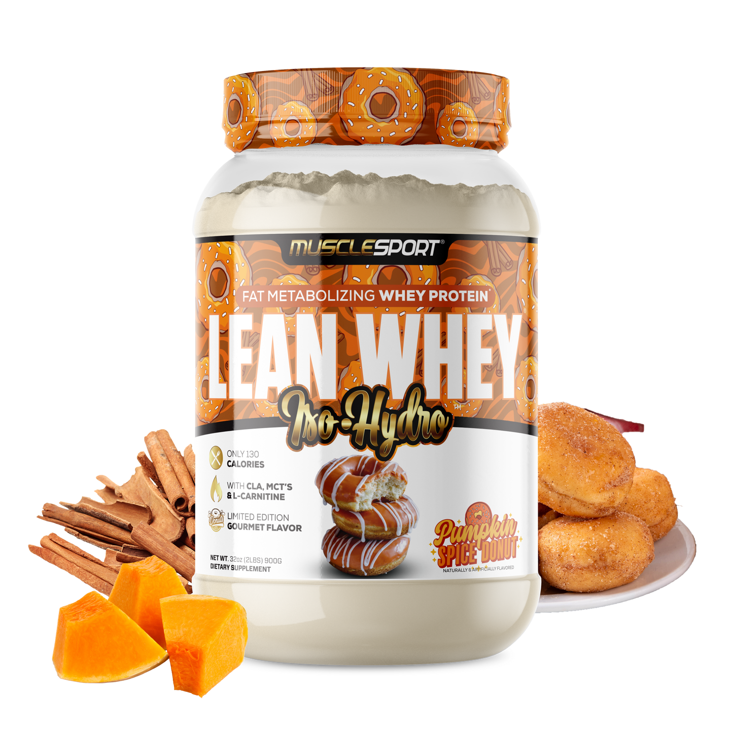Lean Whey® Iso Hydro Gourmet Protein 2lb - Limited Edition: Lemon Pound Cake