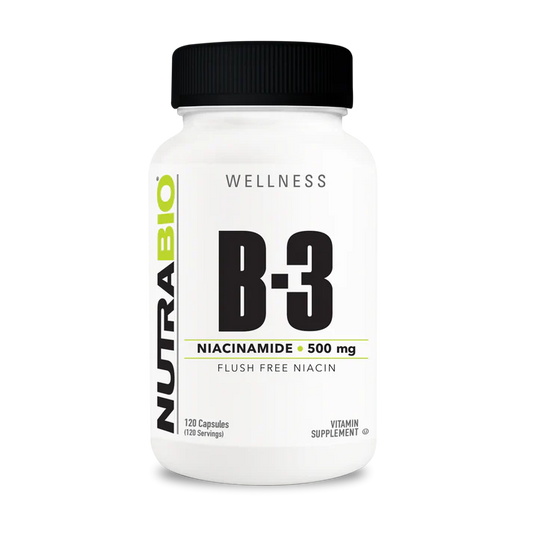 Nutrabio B-3 Niacinamide 500mg 120ct