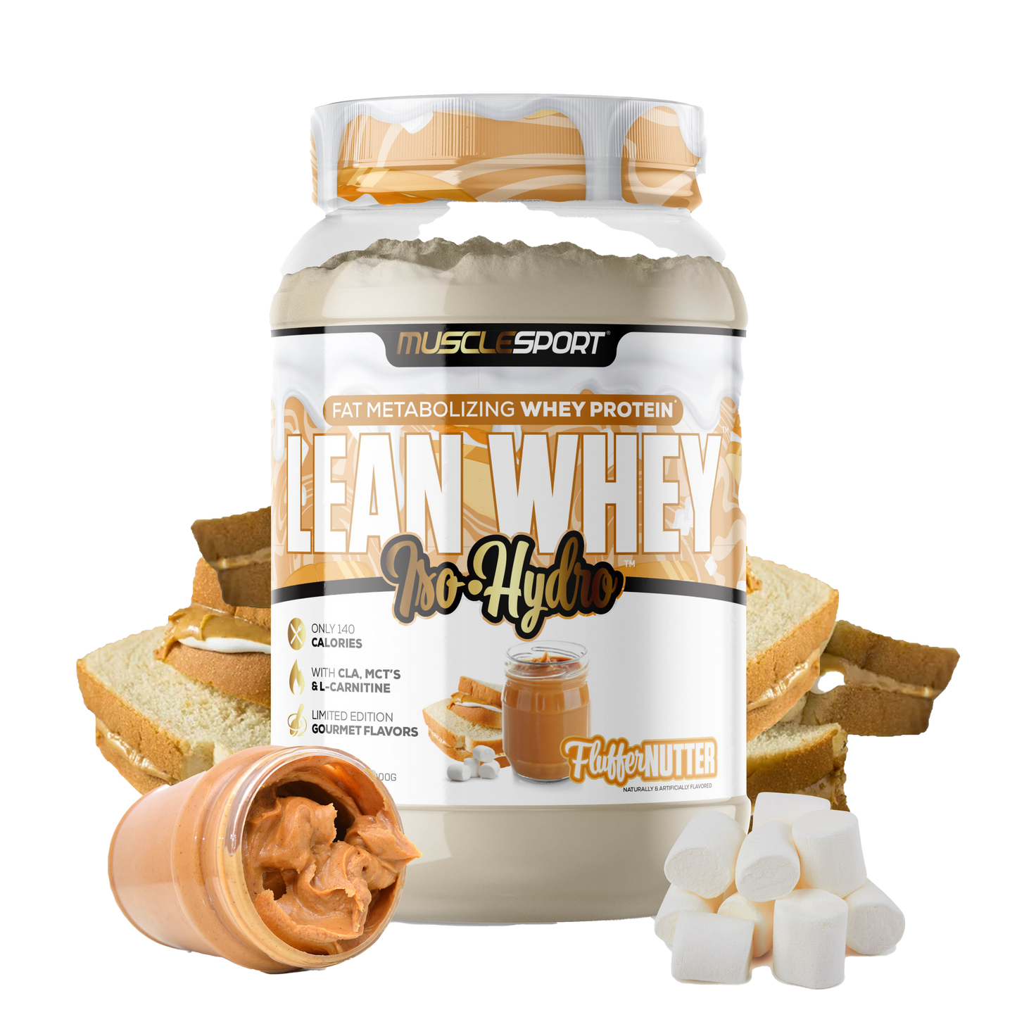 Lean Whey® Iso Hydro Gourmet Protein 2lb - Limited Edition: Monster Cookie