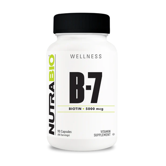 Nutrabio B-7 Biotin 5000mcg 90ct