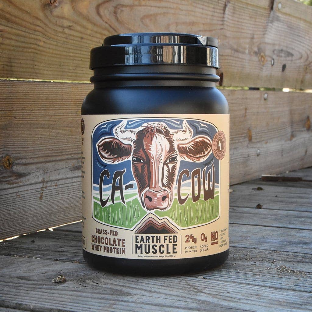 Earth Fed Ca-COW! Chocolate Grass Fed Protein