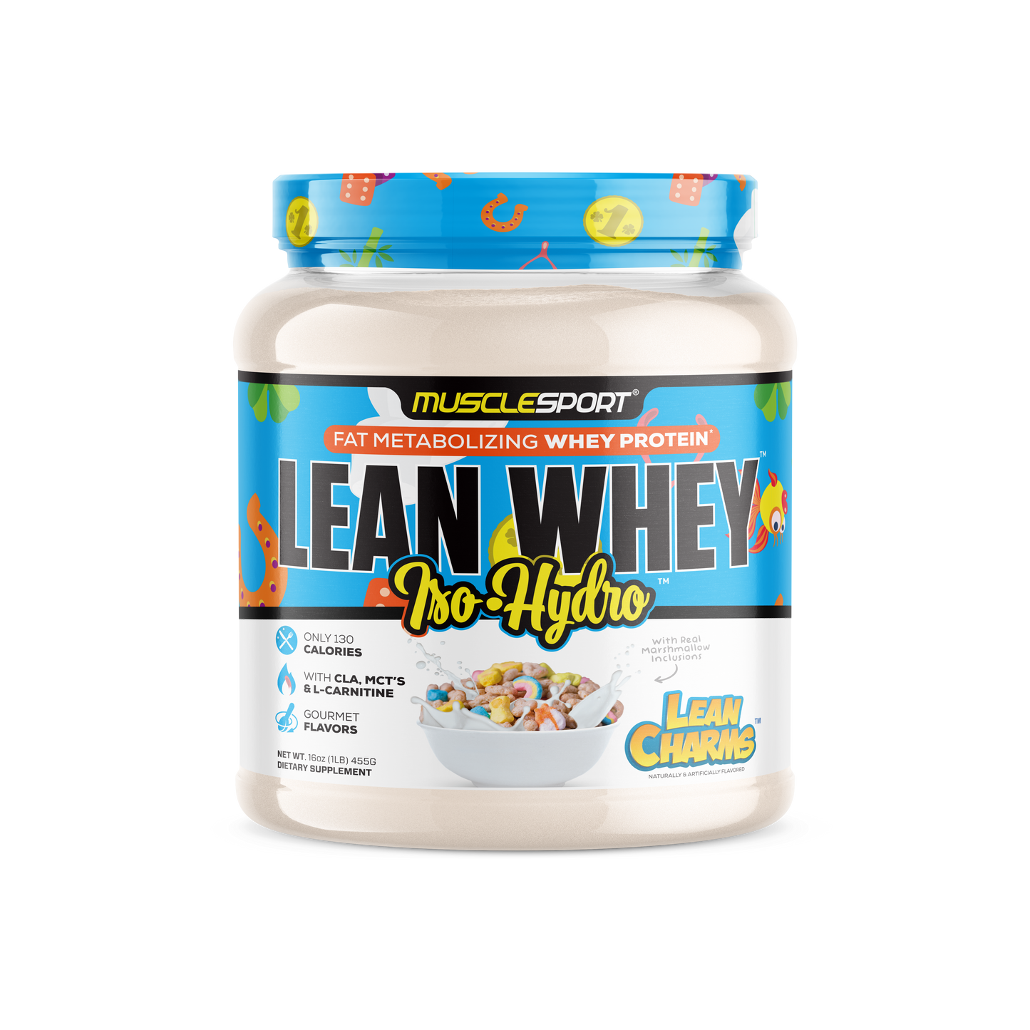 Lean Whey™ Iso Hydro Gourmet Protein 1lb: Snickerdoodle