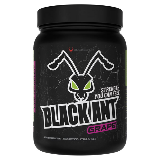 Bucked up Black Ant Pre Workout Grape