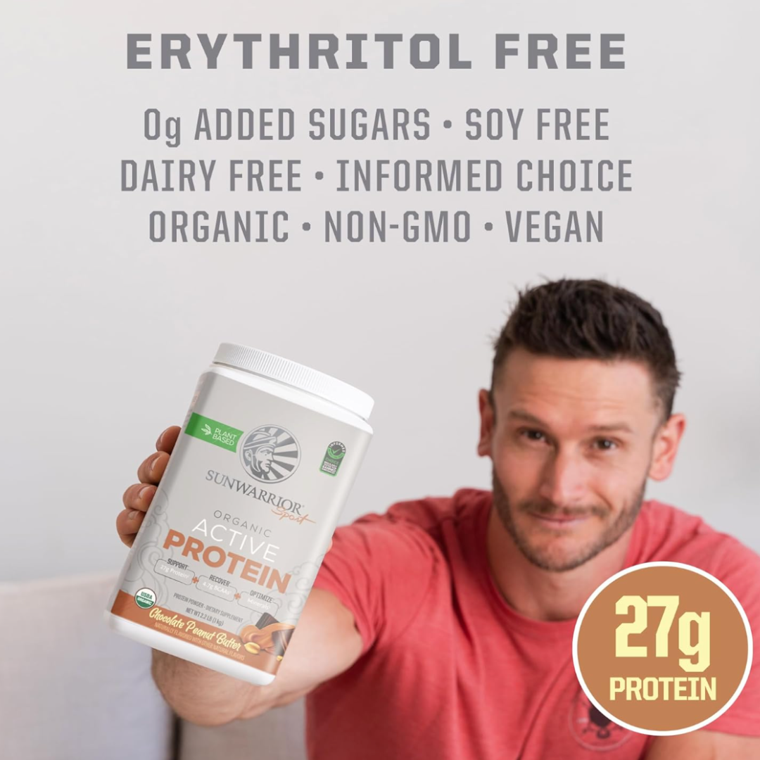 Chocolate PB Active Protein - Plant-Based, Gluten-Free