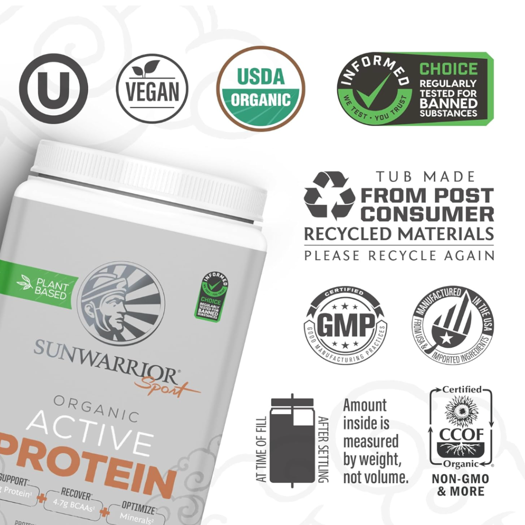 Chocolate PB Active Protein - Plant-Based, Gluten-Free