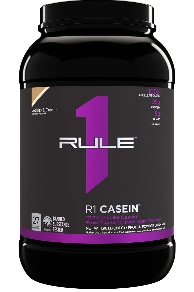 Rule 1 Casein Protein 2lb Cookies & Creme