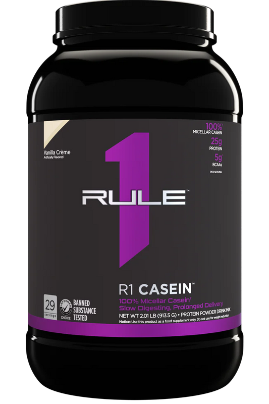 Rule 1 Casein Protein 2lb Vanilla Creme