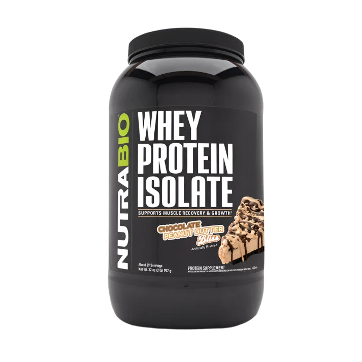 Nutrabio Whey Protein Isolate Chocolate Peanut Butter Bliss 2lb