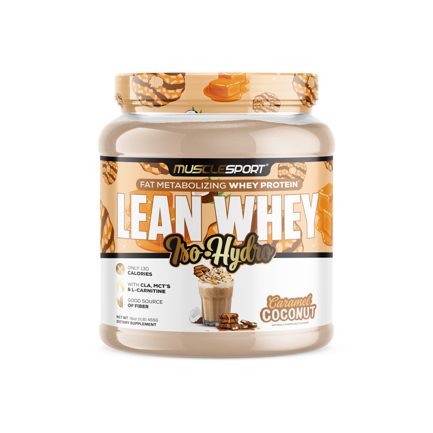 Lean Whey™ Iso Hydro Gourmet Protein 1lb: Rocky Road