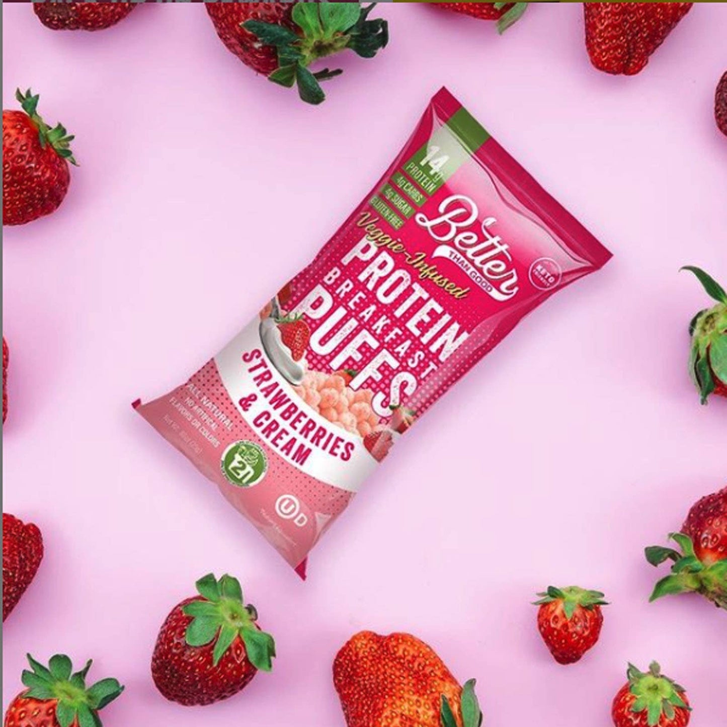 Protein Puffs - Strawberries & Cream