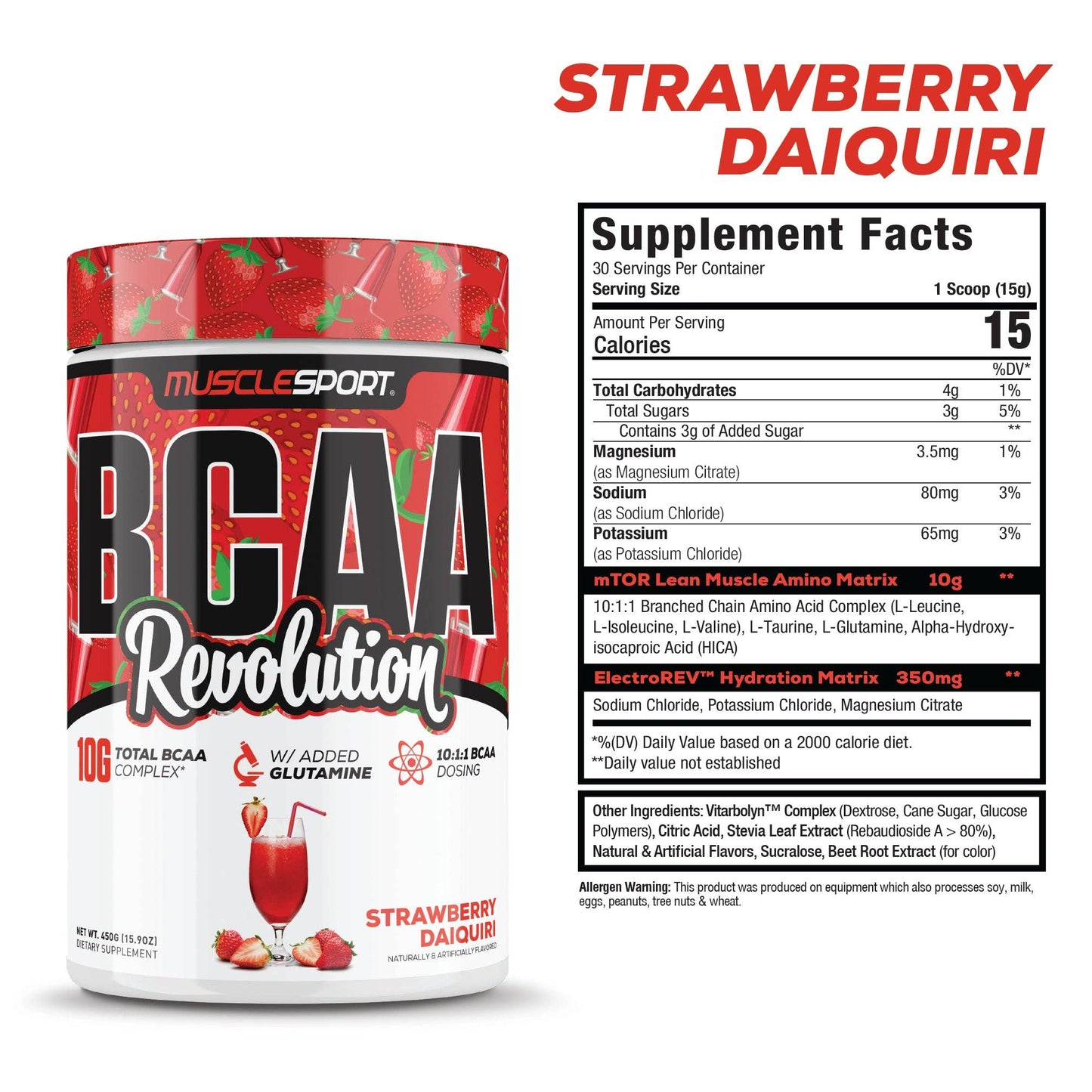 BCAA Revolution™: Strawberry Daiquiri