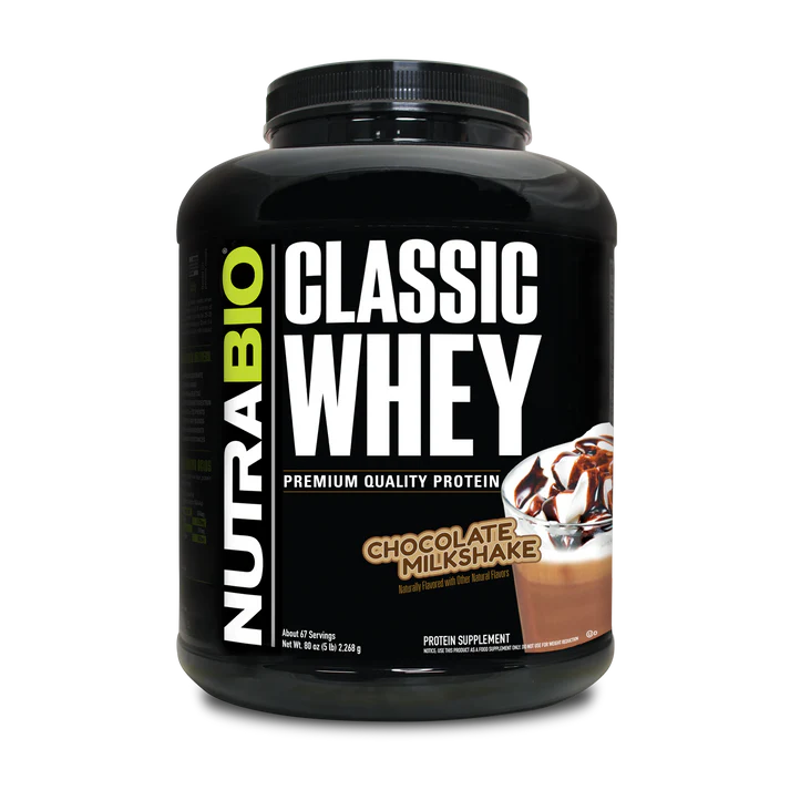 Nutrabio Classic Whey Protein Chocolate Milkshake 5lb