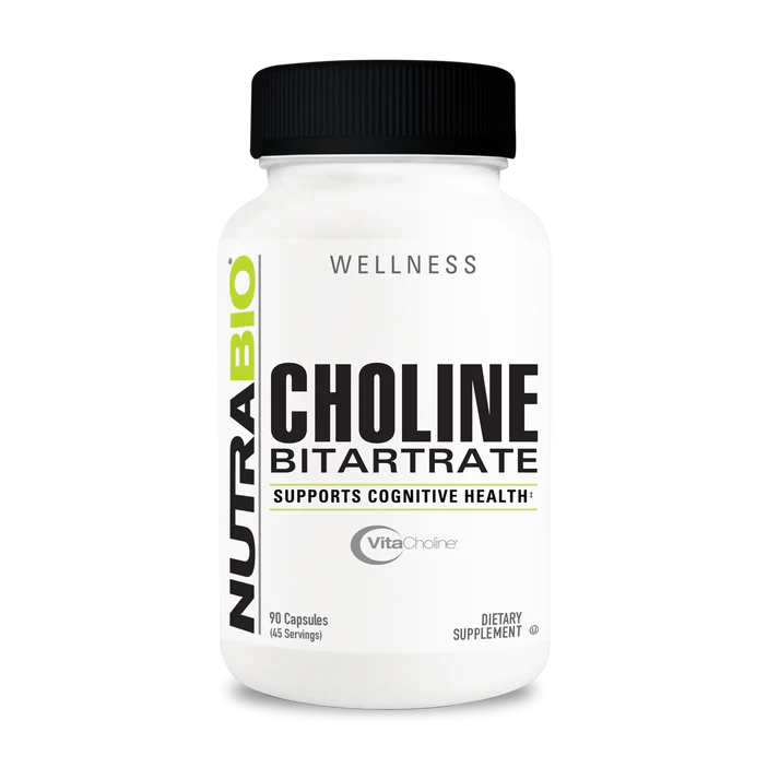 Nutrabio Choline Bitartrate 550mg 90ct