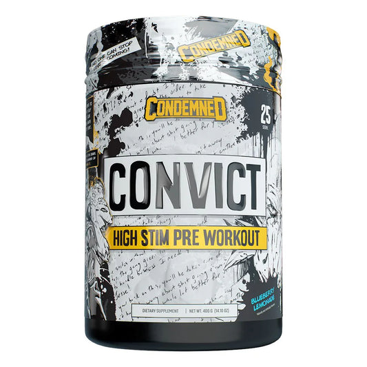 Condemned Labz Convict Pre Workout Blueberry lemonade