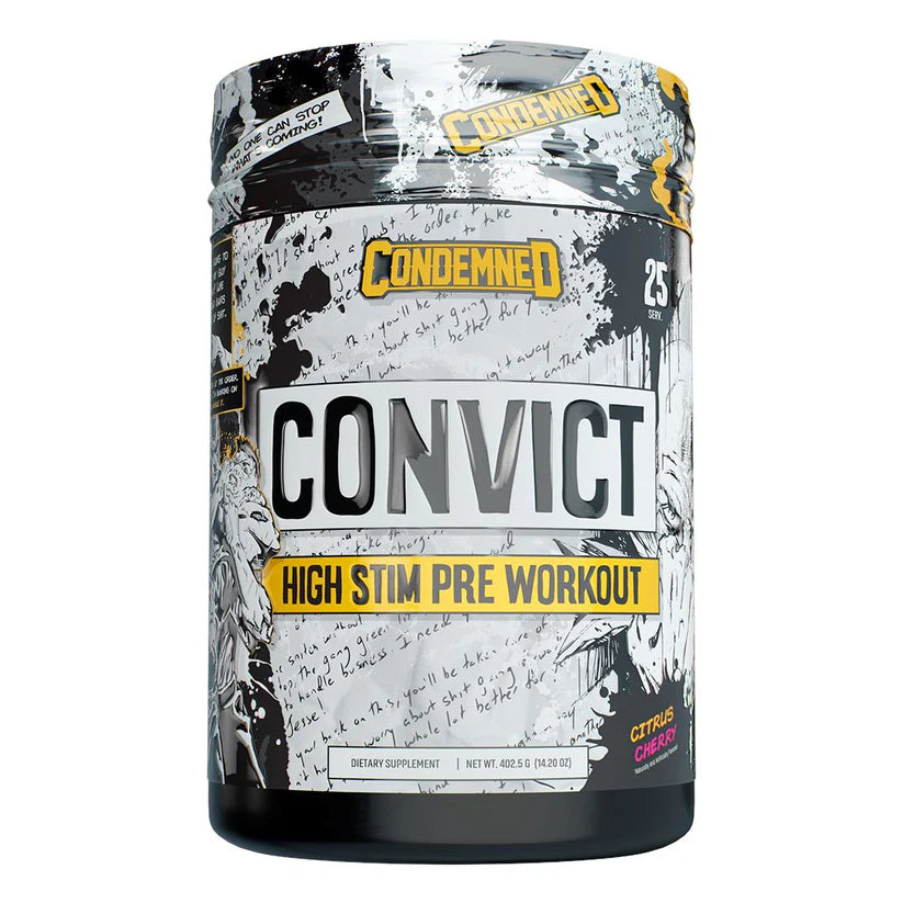 Condemned Labz Convict Pre Workout Citrus Cherry