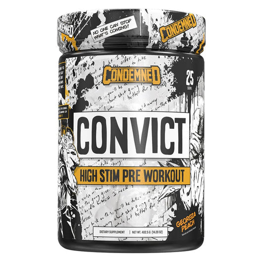 Condemned Labz Convict Pre Workout Georgiea Peach
