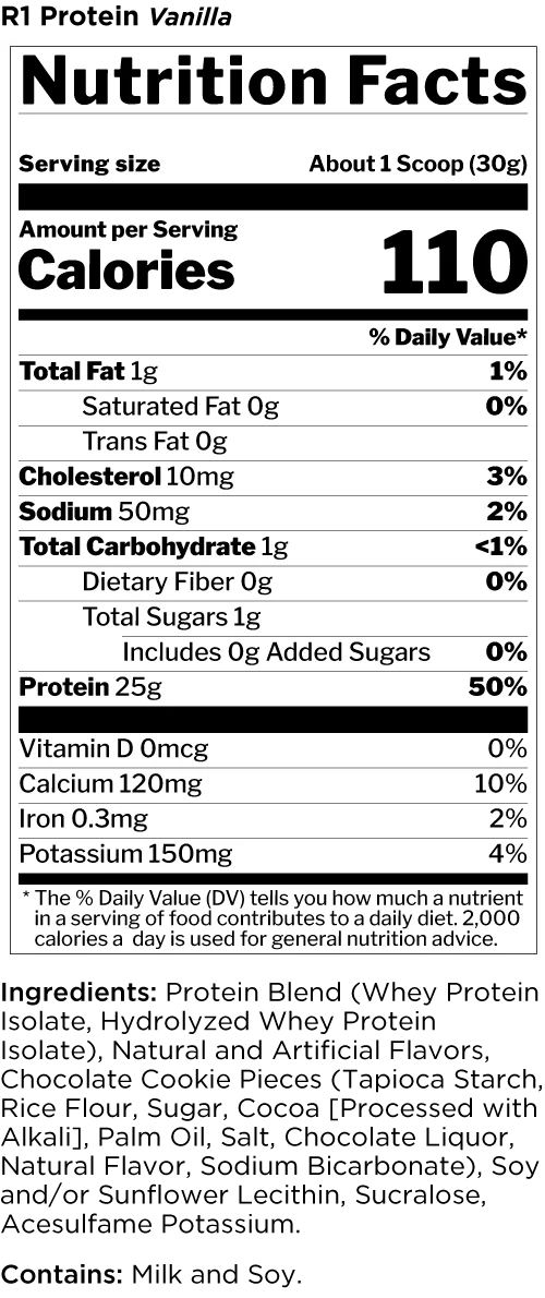 Rule 1 R1 Protein 2lb Cookies & Creme