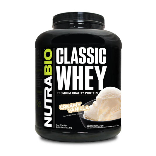 Nutrabio Classic Whey Protein Creamy Vanilla 5lb