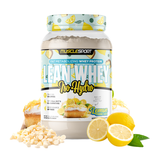 Lean Whey® Iso Hydro Gourmet Protein 2lb - Limited Edition: Lemon Pound Cake
