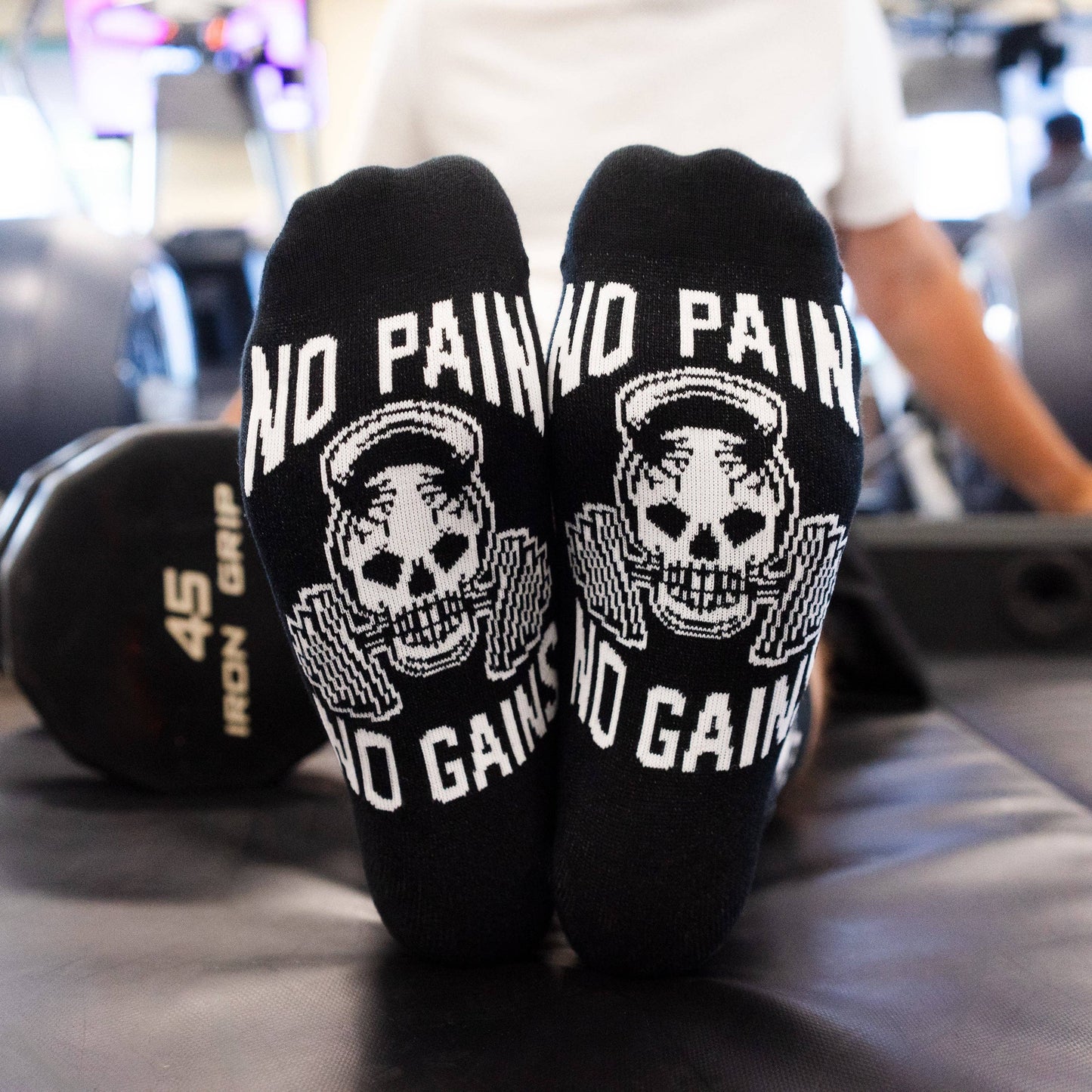 No Pain, No Gain Socks