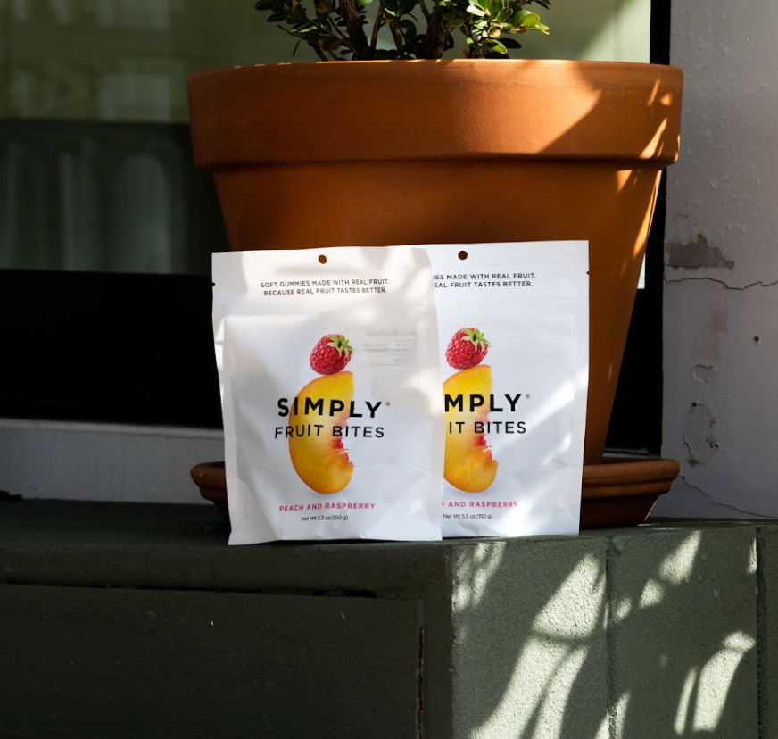 Simply Fruit Bites - Peach Raspberry (5.3 oz Bags)