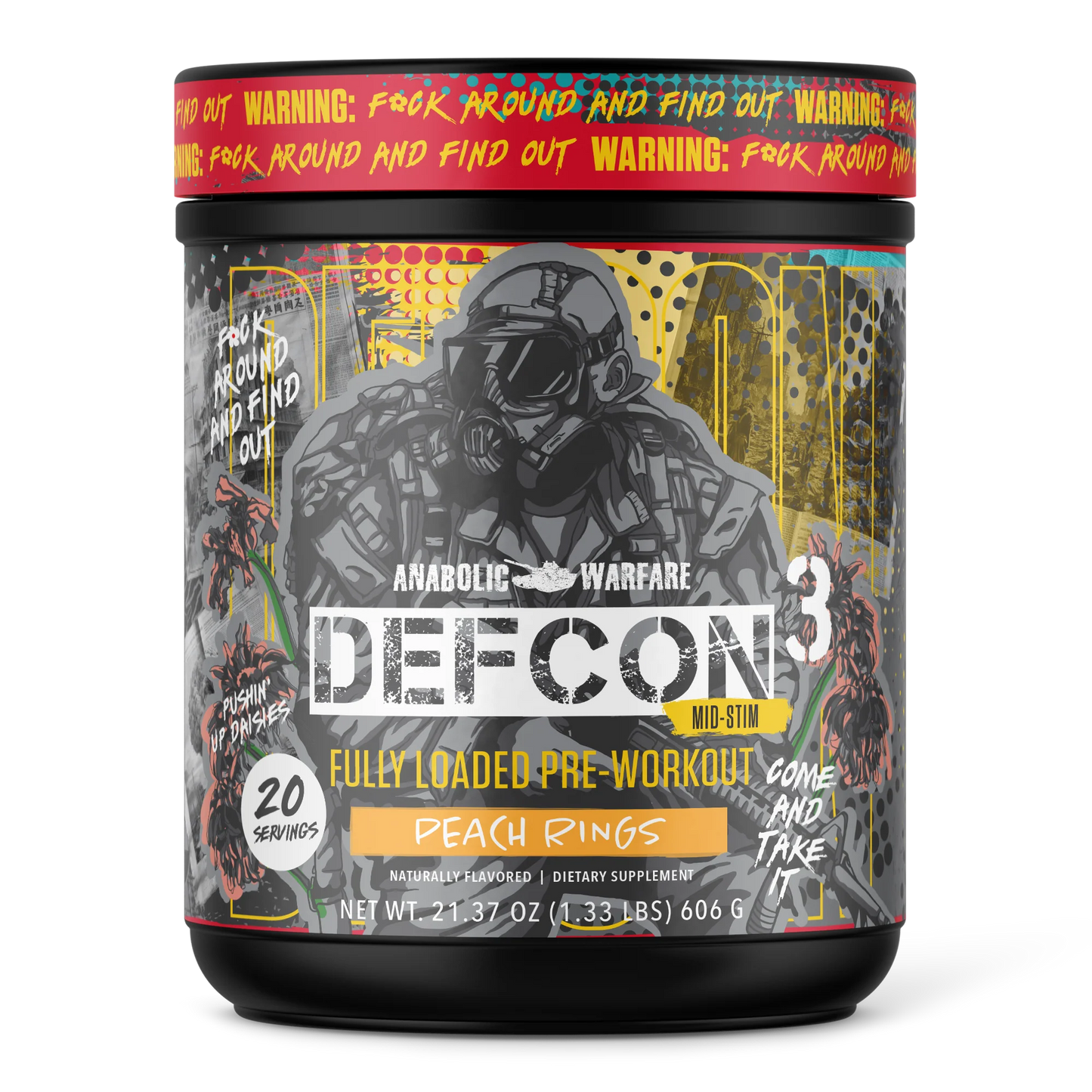 Anabolic Warfare Defcon 3 Pre Peach Rings