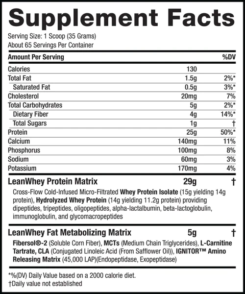 Lean Whey 5 Pound Chocolate Ice Cream