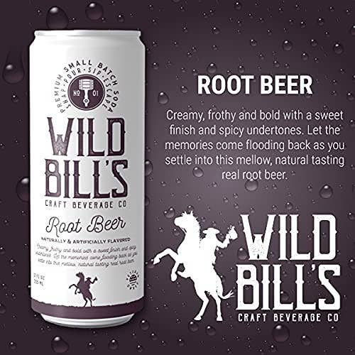 Wild Bill's Root Beer - Premium Cane Sugar Soda