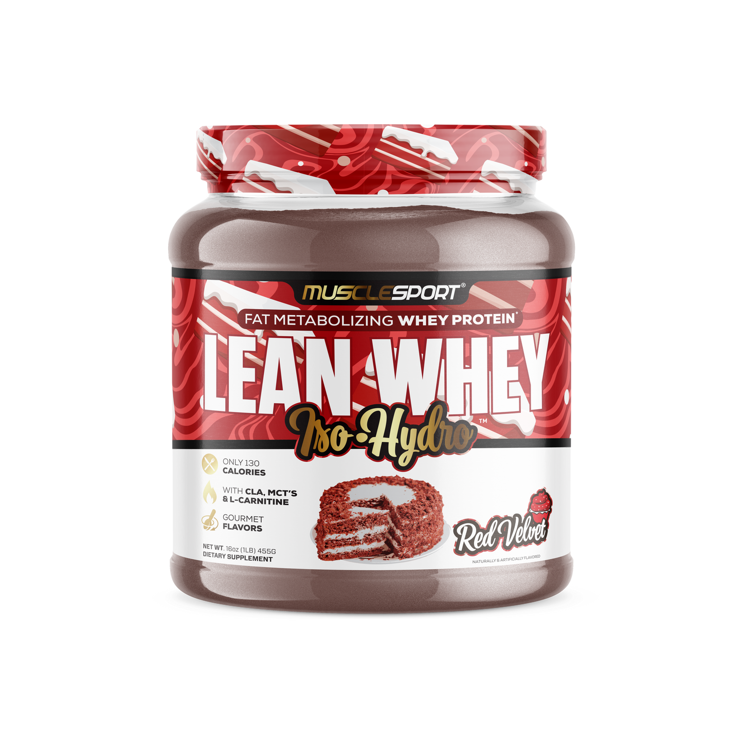 Lean Whey™ Iso Hydro Gourmet Protein 1lb: Snickerdoodle
