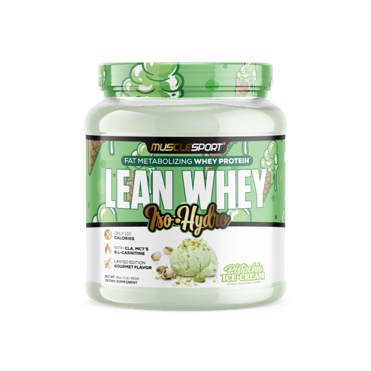 Lean Whey™ Iso Hydro Gourmet Protein 1lb: Pistachio Ice Cream
