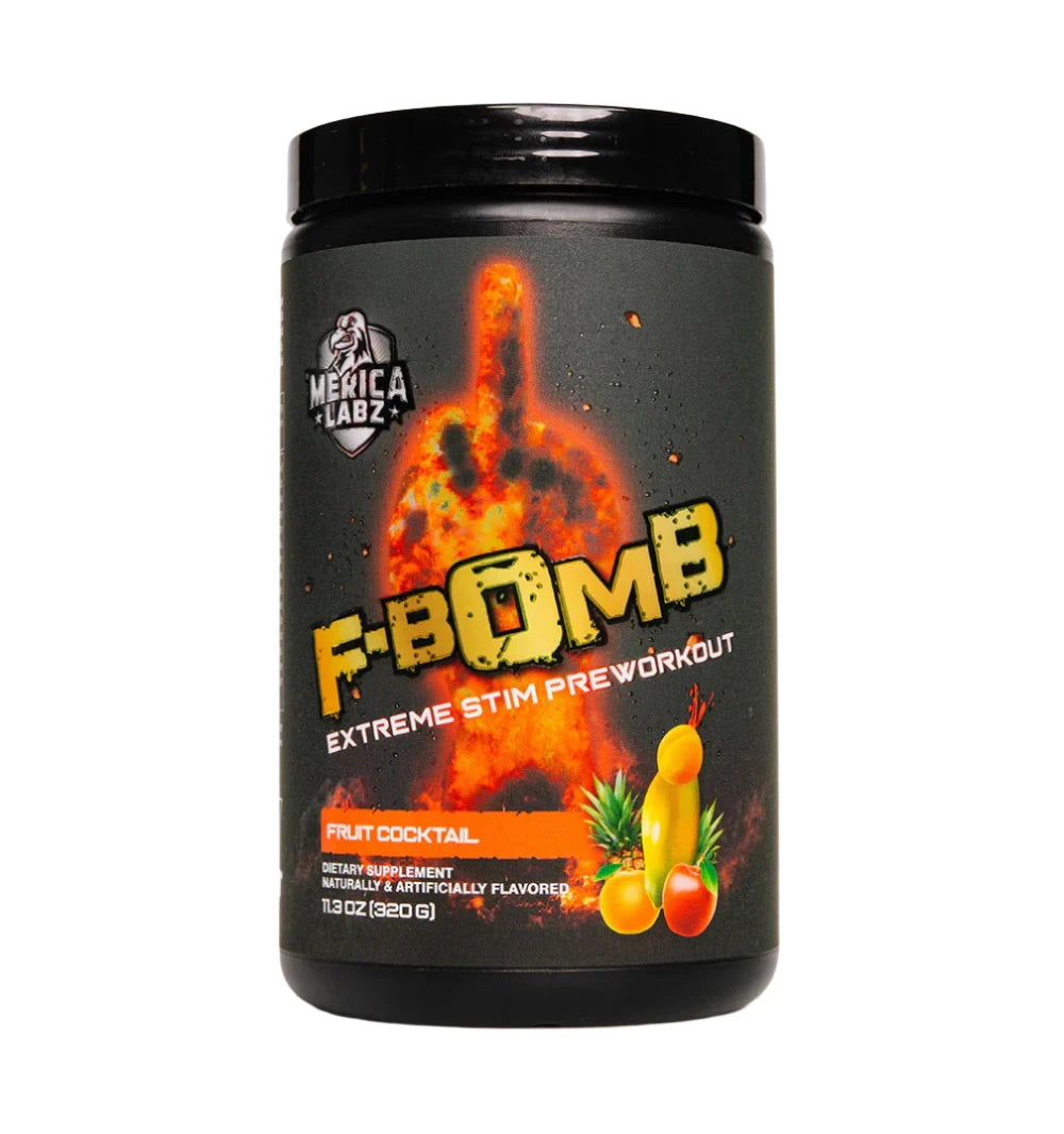 Merica Labz Pre Workout F Bomb Fruit Cocktail