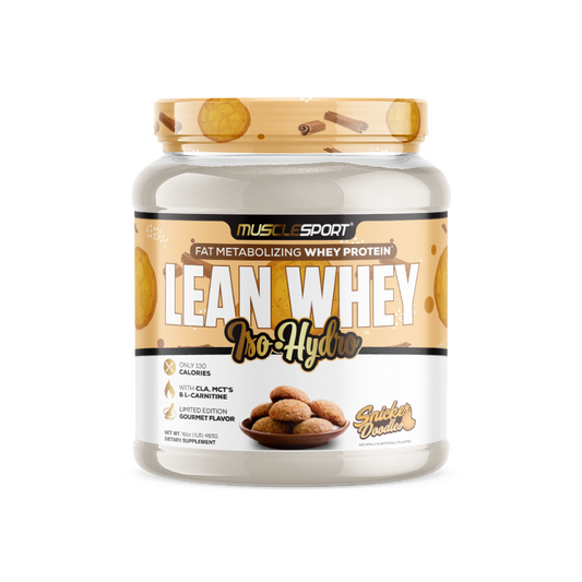 Lean Whey™ Iso Hydro Gourmet Protein 1lb: Snickerdoodle