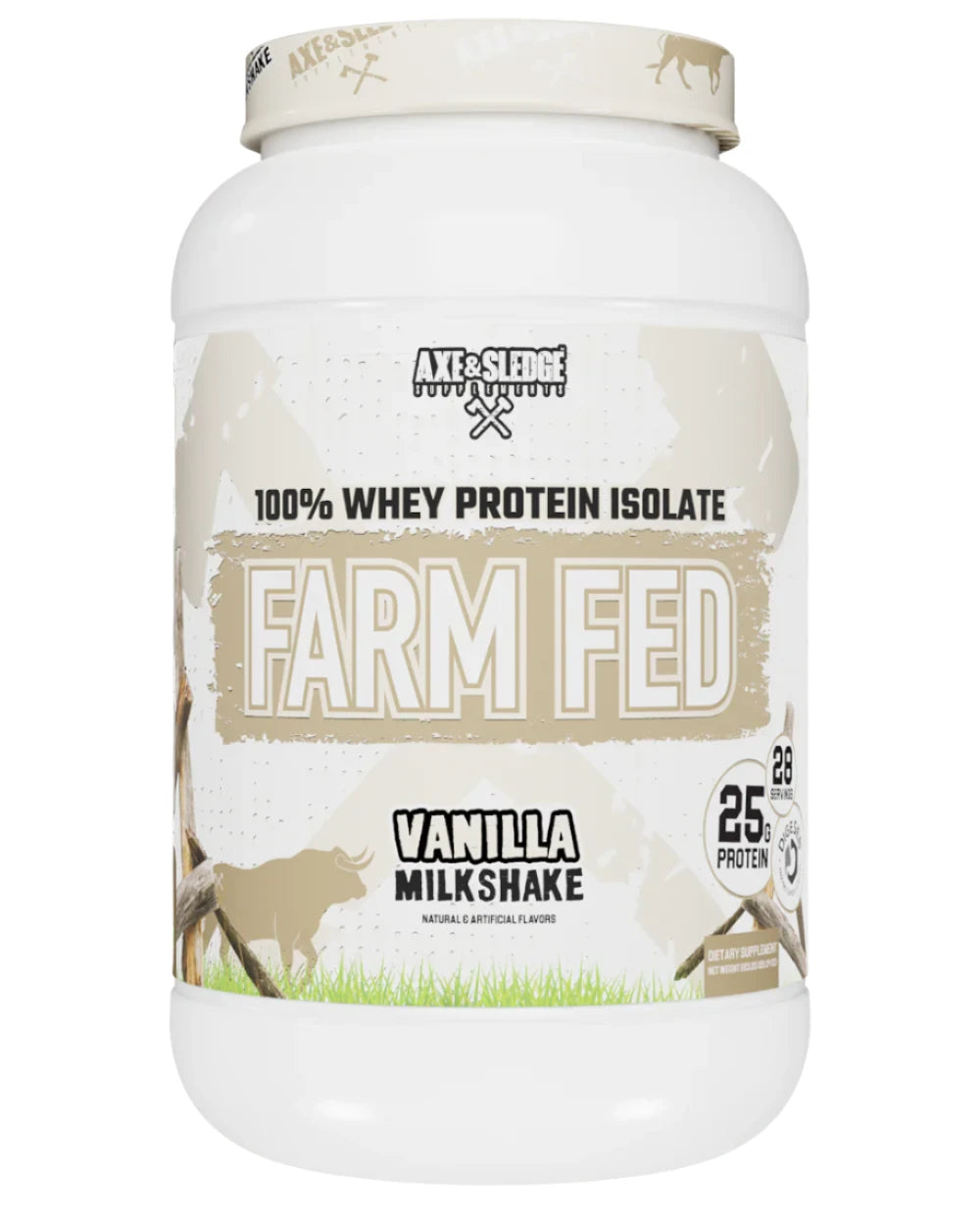 Axe & Sledge Farm Fed Protein Vanilla Milkshake