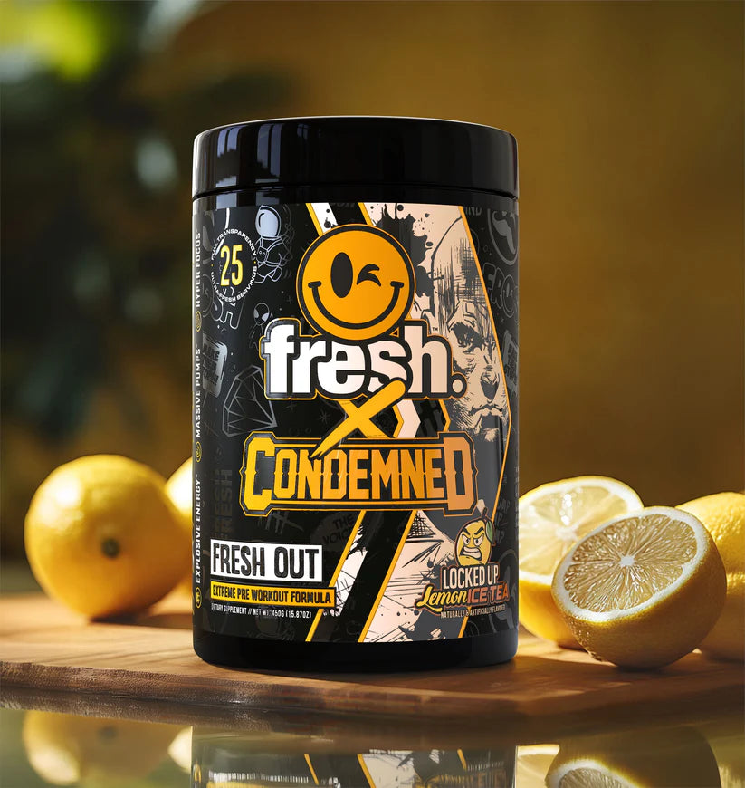 Condemned Labz Pre Fresh Out Locked UP lemon Ice Tea