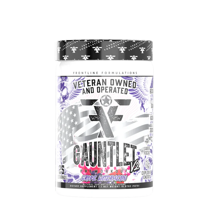Frontline Formulations Guantlet V2 Pre Workout Grape Watermelon