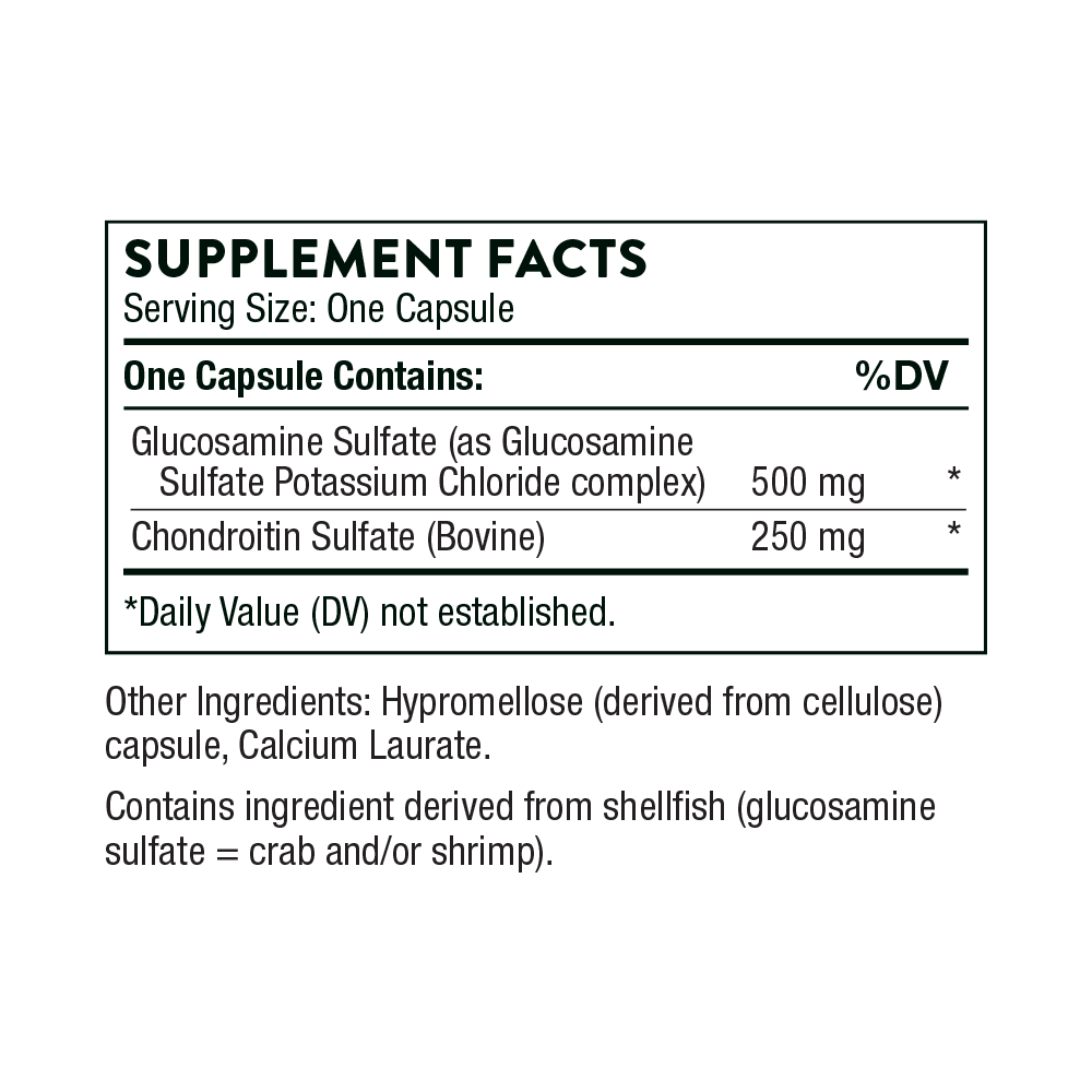 Thorne Glucosamine & Chondroitin 90ct
