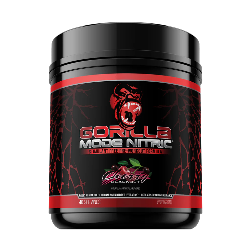 Gorilla Mode Nitric Cherry Blackout