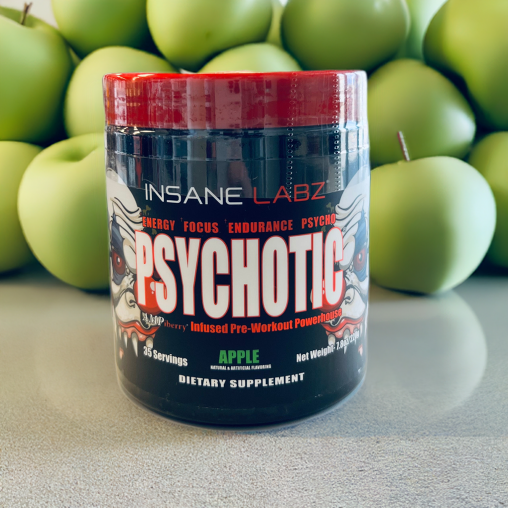 Insane Labz Psychotic Pre Workout Apple