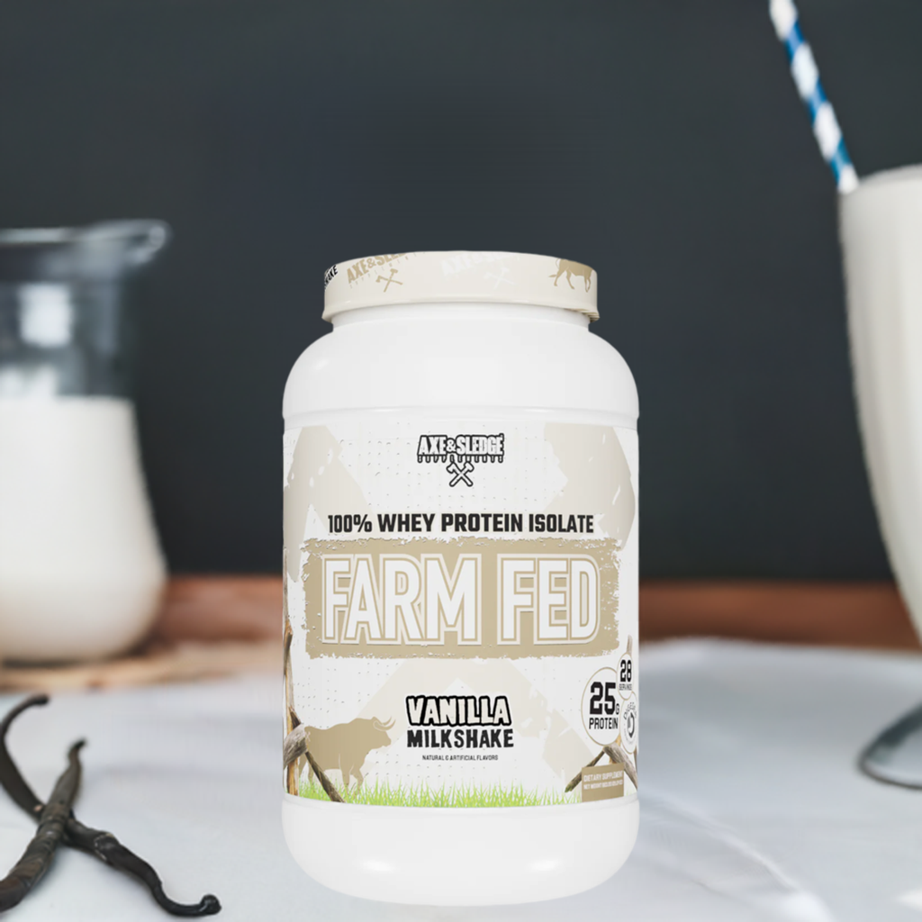 Axe & Sledge Farm Fed Protein Vanilla Milkshake