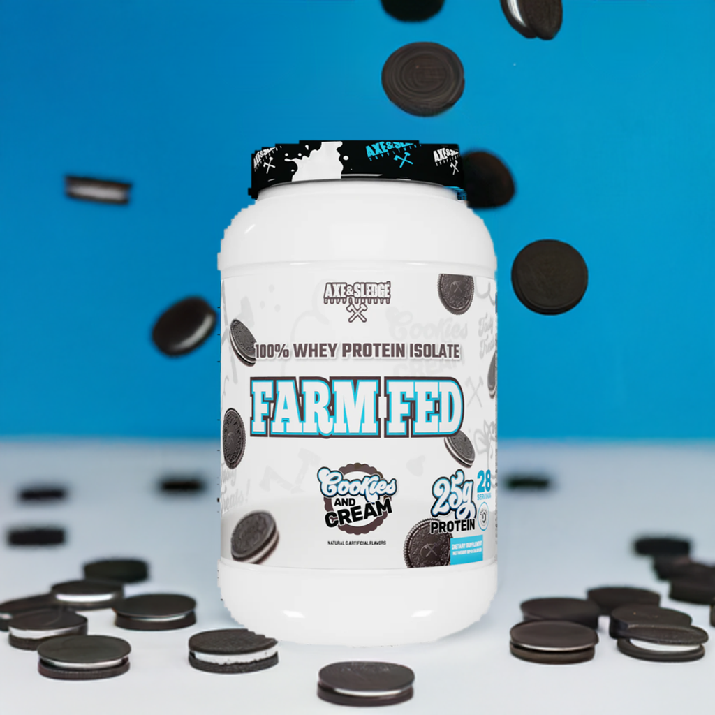 Axe & Sledge Farm Fed Protein Cookies & Cream