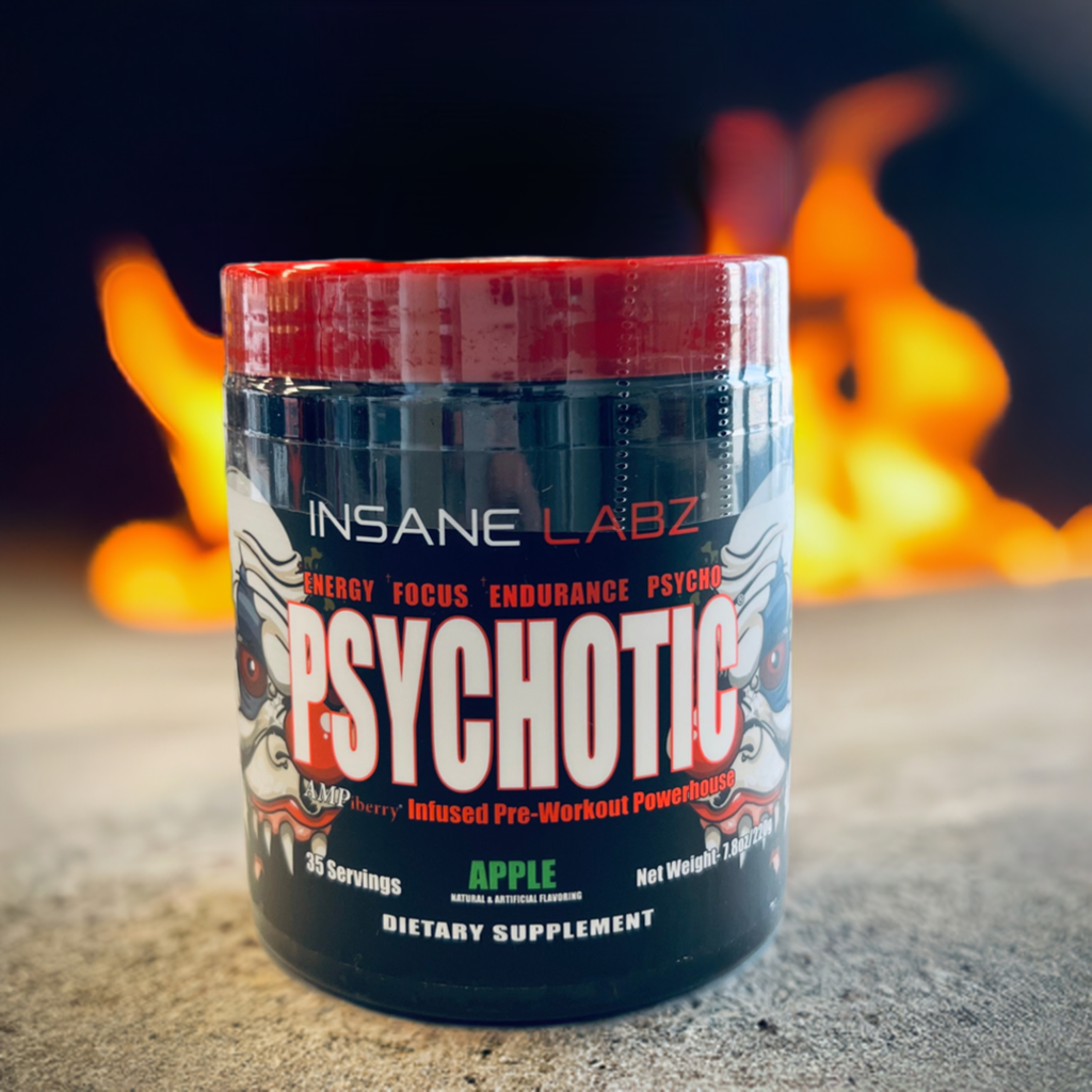 Insane Labz Psychotic Pre Workout Apple