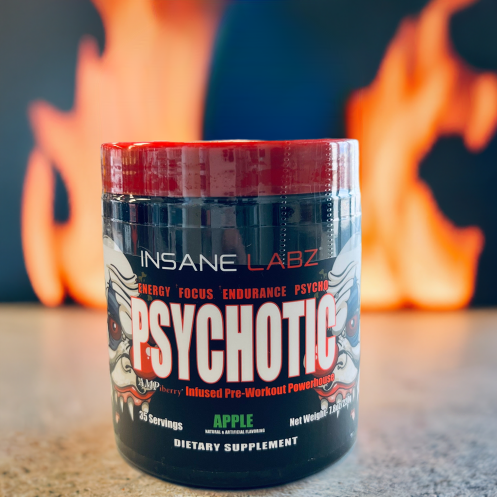 Insane Labz Psychotic Pre Workout Apple