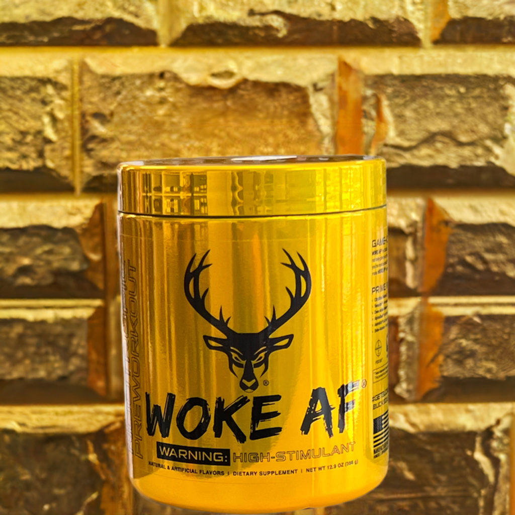 Woke AF Pre-Workout GOLD Mango Lemonade