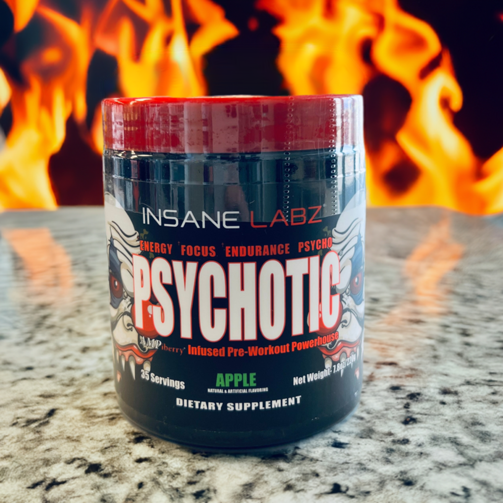 Insane Labz Psychotic Pre Workout Apple